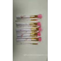 High Quality Synthetic Hair Brush Sets Makeup 10pcs Marble makeup brush kit beauty make up